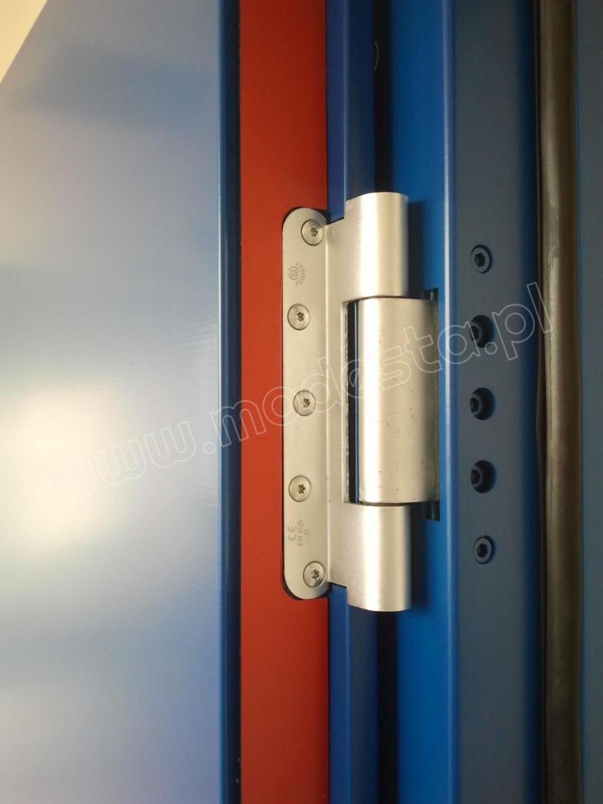 Дверная петля с подшипником с регулировкой 3D оцинкованная, опционально никелированная, из нержавеющей стали или лакированная по RAL. 